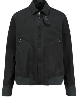 Massimo Osti Studio Chaqueta Con Cremallera - Negro