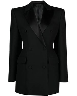 Wardrobe NYC Einreihiges Blazerkleid - Schwarz