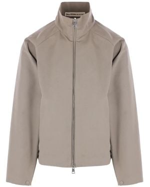 Meta Campania Collective Zip-Fastening Cotton Jacket - Grey