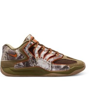 Nike Kd18 X Chet Holmgren Baskets 'Duck Camo' - Brown
