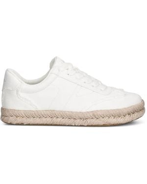 TOMS Raw-Edge Espadrille Sneakers - White