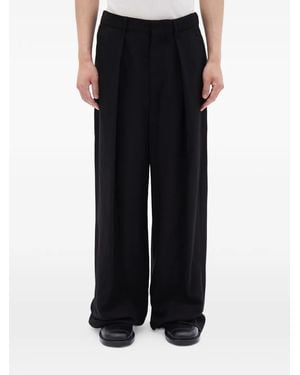 Ann Demeulemeester Wide Trousers - Black