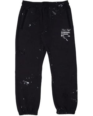 DOMREBEL Paint-Splatter Joggers - Blue