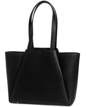 Kaai Midi Pyramid Tote Bag - Black