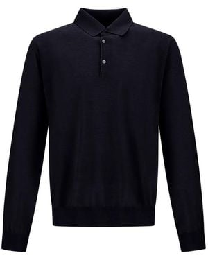 Herno Polo De Manga Larga - Azul