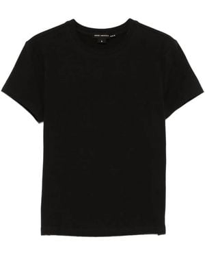 GOOD AMERICAN スーパーストレッチ ベイビー Tシャツ - ブラック