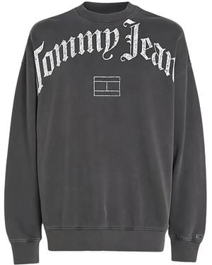 Tommy Hilfiger ロゴ スウェットシャツ - グレー