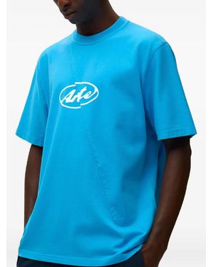 Arte' Camiseta Circle Logo - Azul