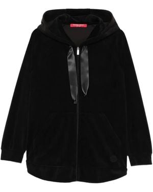 Marina Rinaldi Sudadera Giano con capucha - Negro