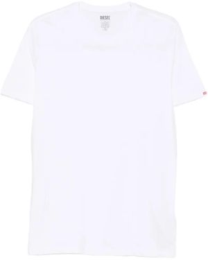 DIESEL Logo-Patch T-Shirt (Set Of Three) - White