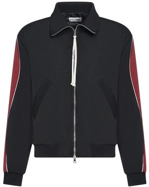 State of Order Sudadera con paneles y cremallera - Negro