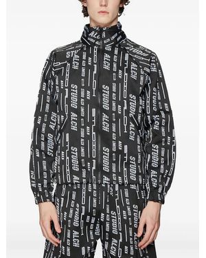 STUDIO ALCH Logo-Motif Track Jacket - Grey