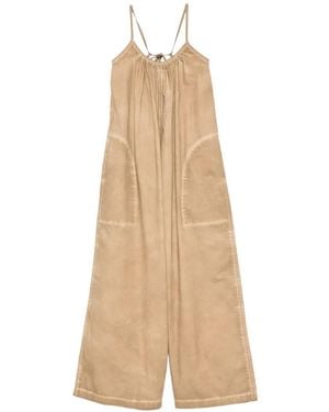 Uma Wang Paul patch-pocket jumpsuit - Neutro