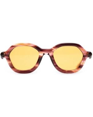 Paloceras Sonnenbrille Mit Geometrischem Gestell - Mettallic
