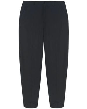 Nanushka Pressed-Crease Tapered Trousers - Black