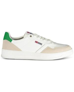 Norway 1963 Paneled Perforated-Toe Sneakers - White