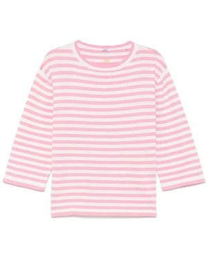 Aspesi Striped T-Shirt - Pink