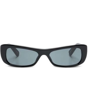 Jacquemus The Capri Rectangle-Frame Sunglasses - Grey