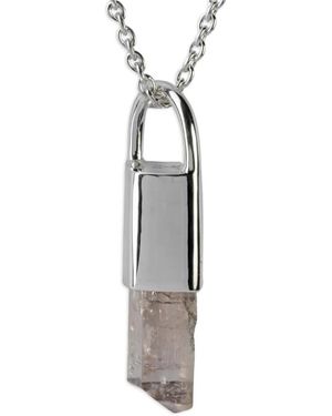 Parts Of 4 Talisman Precious Metals Necklace - White