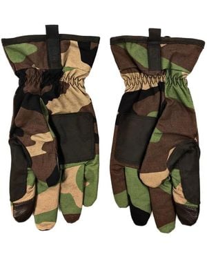 Polo Ralph Lauren Camouflage Canvas Gloves - Green