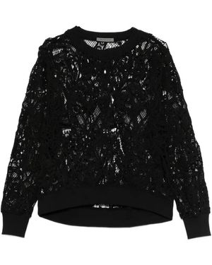 Maurizio Braschi Lace Jumper - Black