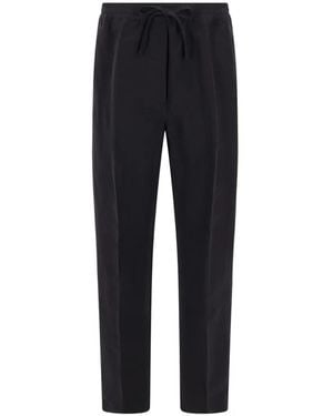 Umit Benan Drawstring Trousers - Blue
