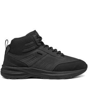 Geox Senales Lace-Up Fastening Boots - Black