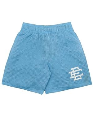 Eric Emanuel Logo-Print Shorts - Blue