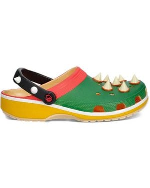 Crocs™ X Nintendo Bowser Spiked-Embellished Clogs - Green