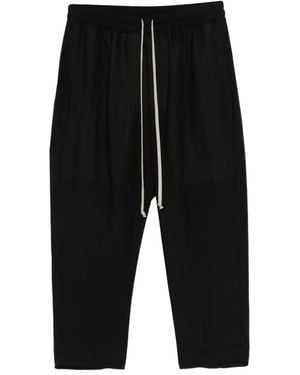 Rick Owens Astaires Drawstring Pants - Black