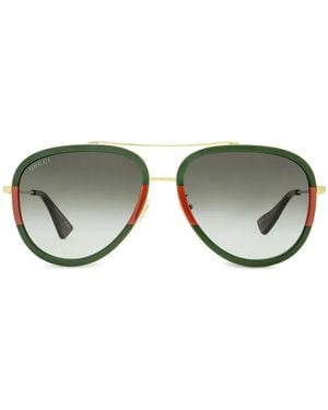 Gucci Occhiali Da Sole Gg0062S - Verde
