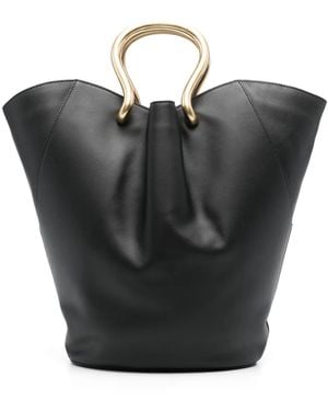 Aje. Maria Leather Tote Bag - Black