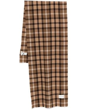 Marc O' Polo Checked Scarf - Natural