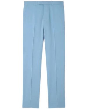 Sandro Wool Suit Pants - Blue