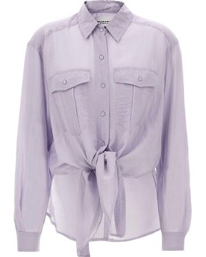 Isabel Marant Nath Shirt - Purple