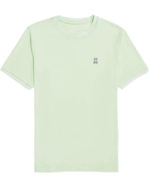 Psycho Bunny Logan Logo-Embroidered Crew-Neck T-Shirt - Green