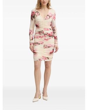 Silvian Heach Kleid Mit V-Ausschnitt - Pink