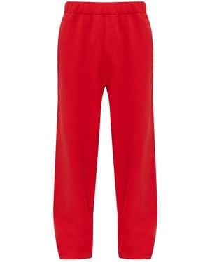 Jacquemus The Rond Carré Sweatpants - Red
