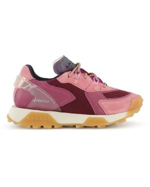 RUN OF Sneakers Revolt Con Inserti - Rosa
