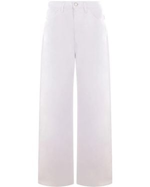 3x1 Flip Wide-Leg Jeans - White