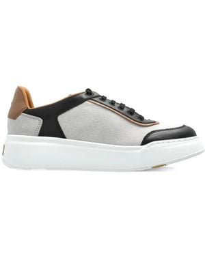 Max Mara Maxi Suede Trainers - White