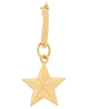 True Rocks Mini Star Hoop Single Earring - Metallic