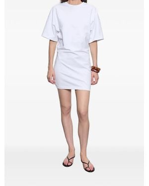 Enza Costa Supima Curve Minikleid - Weiß