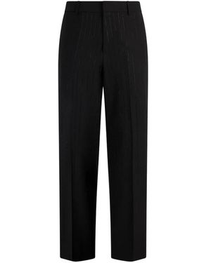 Philipp Plein Loose Fit Trousers Degrade Stones - Black