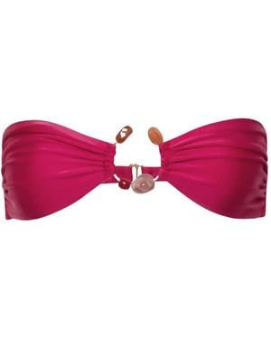 Baobab Nala Ring-Detail Bikini Top - Pink