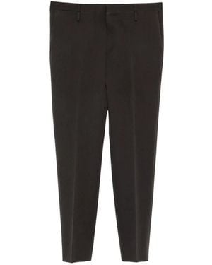 Corneliani Belt-Loop Pocket Trousers - Black