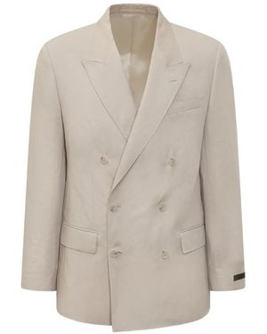 BOSS X Beckham Veste Ajustée À Motif Mini - White