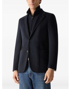 ZEGNA Oasi Cashmere Jacket - Blue