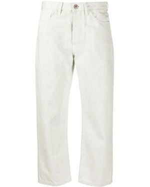 3x1 Jean Sabina Droit À Taille Mi-Haute - Blanc