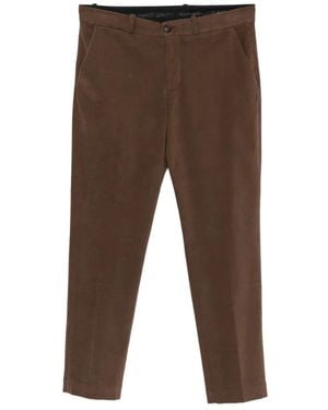 Rrd Belt-Loop Trousers - Brown
